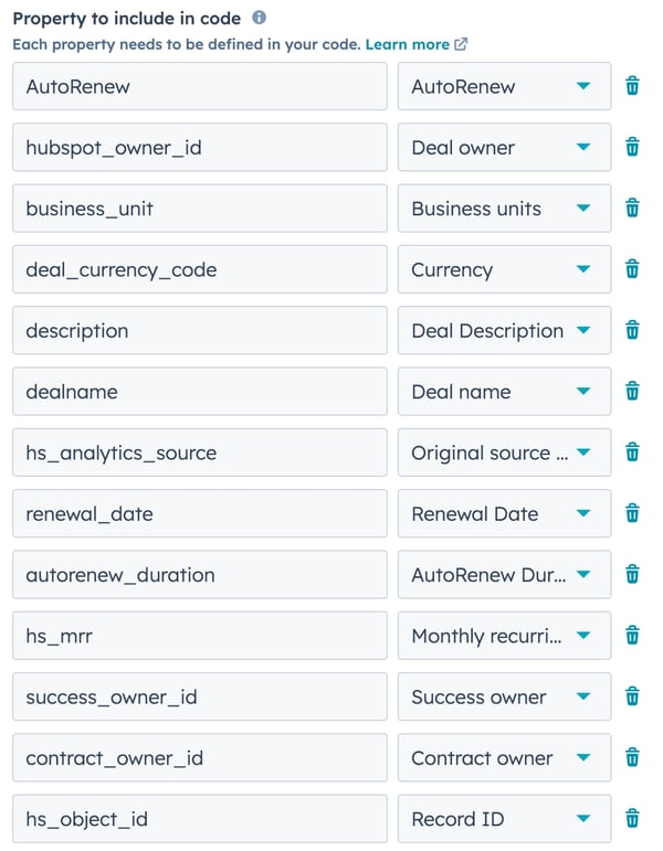 Clone lineitems: Properties included Clone lineitems: Properties included